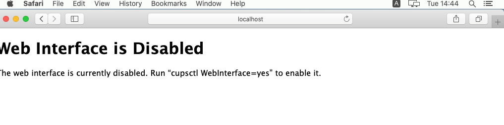Badgy Interface web erreur
